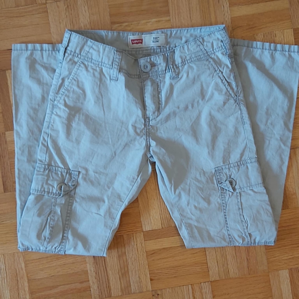 Levi 511 Slim Girls 10Reg Cargo Pants